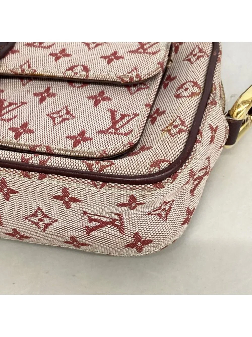 Louis Vuitton Shoulder Bag Monogram Mini Juliette MM Cerise